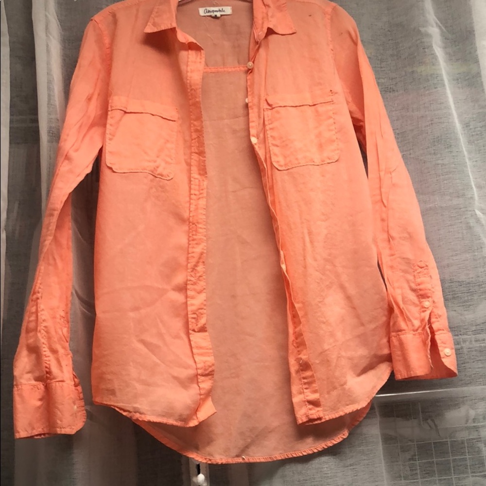 Button down long sleeve shirt